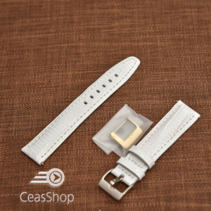 Curea model soparla captusita pe jumătate albă  20mm - 45827