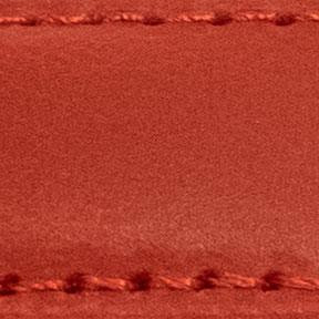 Curea piele tip Swatch 19 mm roșie - 62292 - Img 2