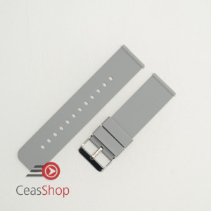 Curea silicon gri, telescop QR, 18mm -400718