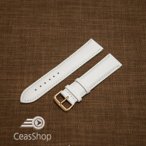 Curea piele vitel alba XL 24mm - 41026 - Img 2