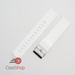 Curea silicon albă, telescop QR, 24mm -402224 - Img 2