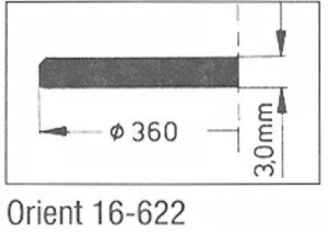 Geam pentru Orient 16.622 C