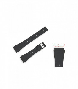 Curea cauciuc pentru Casio AQ28W, AQ48, AQ51, F84W, F88W, W48 - 148H1 - Img 2