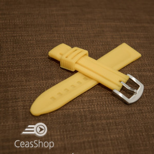 Curea ceas sport  galbenă 22 mm - 34597 - Img 2