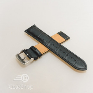 Curea model crocodil captusita pe jumatate neagra 22mm - 51491 - Img 2