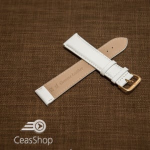 Curea piele vitel alba XL 24mm - 41026 - Img 3