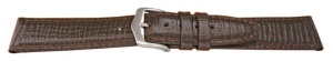Curea buffalo piele vitel maro, captușită , tip Omega, 18mm - 31161