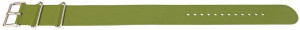 Curea NATO silicon verde 18mm - 59062