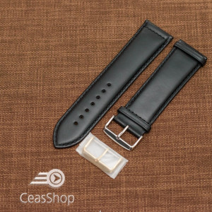 Curea piele vitel  neagră XL 26mm - 34617