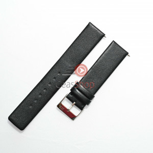Curea Piero Magli piele neagră plata,semi lucioasa QR 16mm - 06711101 - Img 2