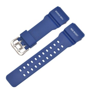 Curea tip Casio cauciuc albastra GG-1000 / GWG-100 / GSG-100 - Img 2