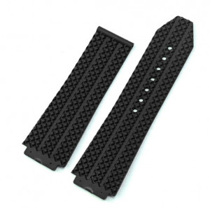 Curea tip Hublot silicon neagra