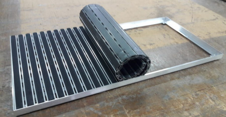 Cadru Ștergator profesional din aluminiu, 22 mm