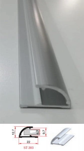 Profil din aluminiu pt finisare mochete