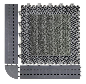 stergator modular 3M cu mocheta si margine