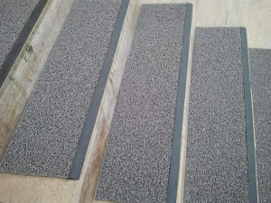 Covorase pentru trepte Spaghetti Gray , 24x75 cm