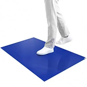Covor dezinfectant Sticky Mat , 30 foi, albastru