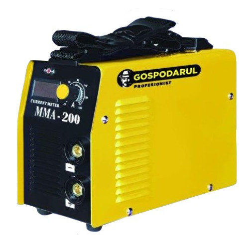 Inventor sudura Gospodarul Profesionist PMP0052.2, 20-200 A, 230 V, 6.5 KVA putere absorbita, 1.6-4.0 mm diametru electrod, 72 V tensiune in gol