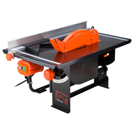 Fierestrau circular cu masa Evotools TS 800 EPTO, 800 W, 2950 RPM, 200 mm diametru disc, 45° unghi taiere