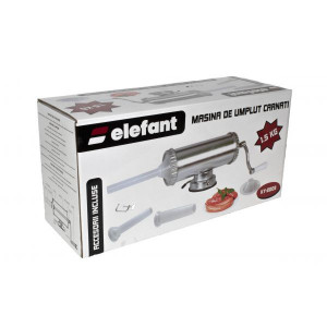 Aparat de Facut Carnati Elefant KY2003, 1.5 kg, inox, Orizontal 3 palnii - Img 5