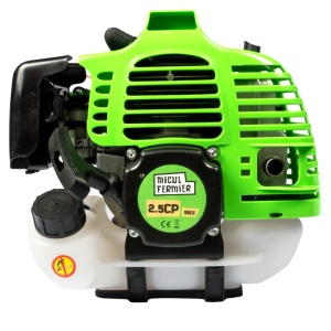 Motocositoare Micul Fermier 2.5CP, 52CC, motor benzina 2T, pornire rapida, 3 accesorii, tija 28mm - Img 2