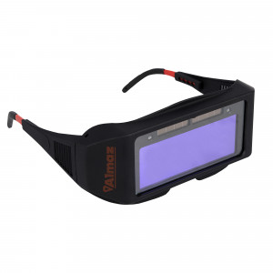 Ochelari pentru sudura cu inchidere automata, incarcare solara DIN16 ALMAZ - Img 6