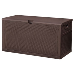 TM-SBR46 TOUGH MASTER 460L Storage Box Rattan style, coffee, no hinge - Img 4