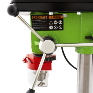 Bormasina de banc fixa cu coloana PROCRAFT BD1850, 220 V, 450 W, 620-3140 rpm, 5 viteze - Img 6