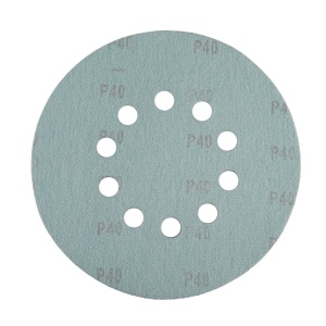Disc abraziv pentru slefuitor cu excentric KB225.40 PROCRAFT (Set 10 buc) Diametru: 225 mm Granulatie: P40 - Img 4