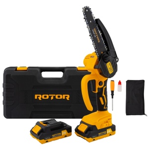 Fierastrau cu lant si acumulator ROTOR RMC21-6, 12m/s, 21V / 2Ah - Img 8