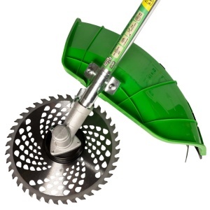 Motocoasa (Trimmer) electrica Micul Fermier 20V, 2 acumulatori 4Ah, maner dublu, motor fara perii - Img 5