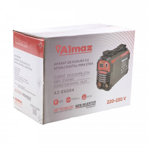 Pachet Promo 2023 Aparat de Sudura Invertor Almaz 270a AZ ES004 + Masca de sudura heliomata, toate accesoriile sunt incluse - Img 6