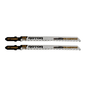 Panza fierastrau pendular pentru lemn dur, 116x90 mm Set 2 buc ROTOR RT308BF - Img 3