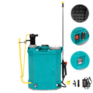 Pompa de stropit 2 in 1 (acumulator+ manuala) 16L MICUL FERMIER GF-1326 - Img 1