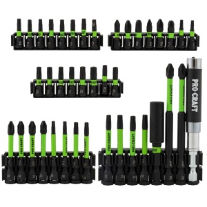 Set biti de impact PROCRAFT IBS-41 , 41 piese - Img 8