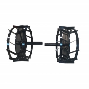 Set roti metalice 470x195 cu manicot, diametru ax 33mm, Elefant - Img 10