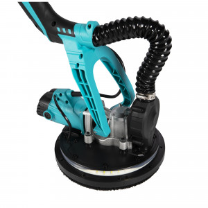 Slefuitor pentru perete extensibil cu aspirator Ø215 750W DETOOLZ DZ-C200 - Img 8