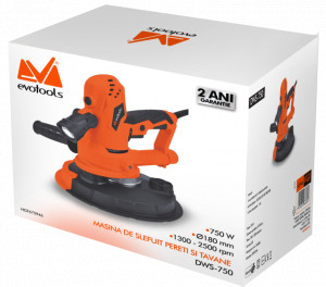 Slefuitor pentru pereti Evotools, 710 W, 180 mm - Img 2