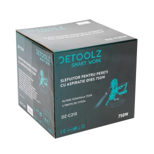 Slefuitor pereti cu aspiratie 750W, 180mm - Img 2