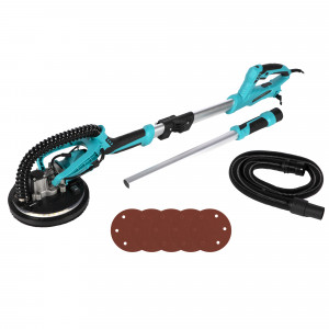 Slefuitor pereti extensibil cu aspiratie Ø215 750W DETOOLZ DZ-C201 - Img 1