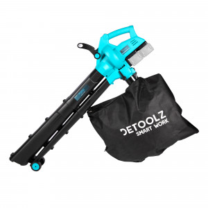 Suflanta Aspirator 40L pe acumulator 210km/ora 18V DETOOLZ DZ-SE208 - Img 1
