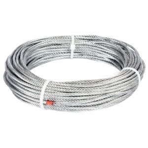 Cablu otel zincat Micul Fermier, diametru 4mm, lungime 25m