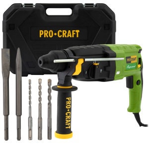 Ciocan rotopercutor PROCRAFT BH1400, 790W, 3J, 4000 bpm - Img 13