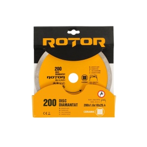 DISC DIAMANTAT 200x1.6x25.4 continuu with water Rotor - Img 3