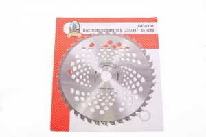 Disc motocoasa Micul Fermier, 40T Vidia Ø230mm - Img 3