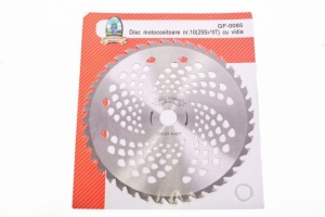 Disc motocoasa Micul Fermier, 40T Vidia Ø255mm - Img 3