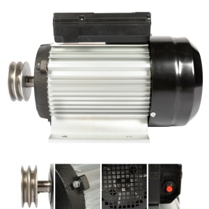Motor electric Micul Fermier 4KW, 2800 rpm, carcasa aluminiu - Img 6