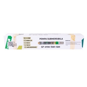 Pompa submersibila Micul Fermier, pentru apa curata, 1.1 kW, debit 6300 l/h, inaltime maxima pompare 53 m, 8 turbine - Img 3