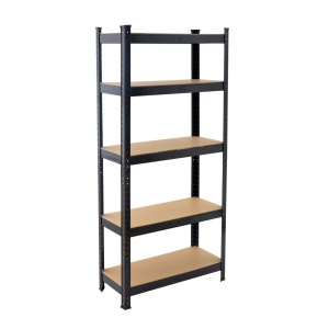 Raft Negru 90Wx45Dx180Hcm pentru depozitare din otel ROTOR - Img 5