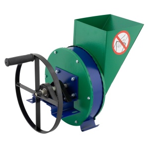 Razatoare fructe manuala, fulie atasare motor, Otel Vinita, 200KG/H - Img 9